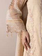Aurapret-07 | 3 Piece Embroidered Organza Suit