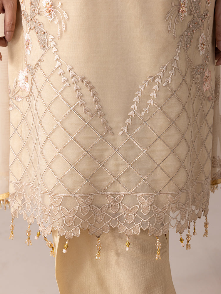 Aurapret-07 | 3 Piece Embroidered Organza Suit