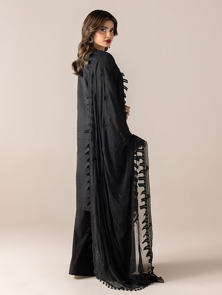 Aurapret-10 | 3 Piece Embroidered Organza Suit