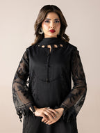 Aurapret-10 | 3 Piece Embroidered Organza Suit