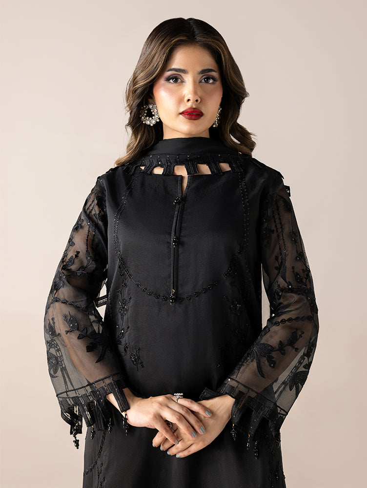 Aurapret-10 | 3 Piece Embroidered Organza Suit
