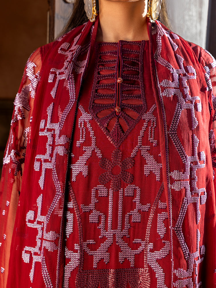 Unstitched Embroidered | AR-07-25