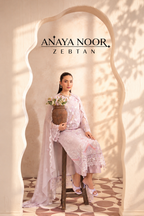 Anaya Noor by Zebtan Vol. 4 – AN 09 | Embroidered Weightless Chiffon 3-Piece Suit