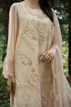 Aura by Zebtan – AR-2 | Embroidered Weightless Chiffon 3-Piece Suit