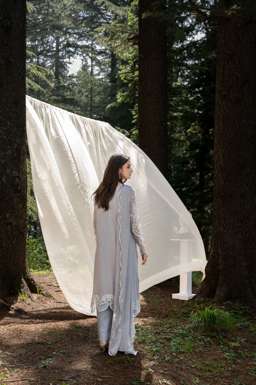 Aura by Zebtan – AR-3 | Embroidered Weightless Chiffon 3-Piece Suit