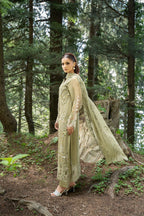 Aura by Zebtan – AR-6 | Embroidered Weightless Chiffon 3-Piece Suit