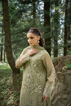 Aura by Zebtan – AR-6 | Embroidered Weightless Chiffon 3-Piece Suit
