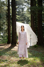 Aura by Zebtan – AR-8 | Embroidered Weightless Chiffon 3-Piece Suit