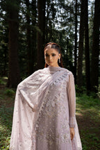 Aura by Zebtan – AR-8 | Embroidered Weightless Chiffon 3-Piece Suit
