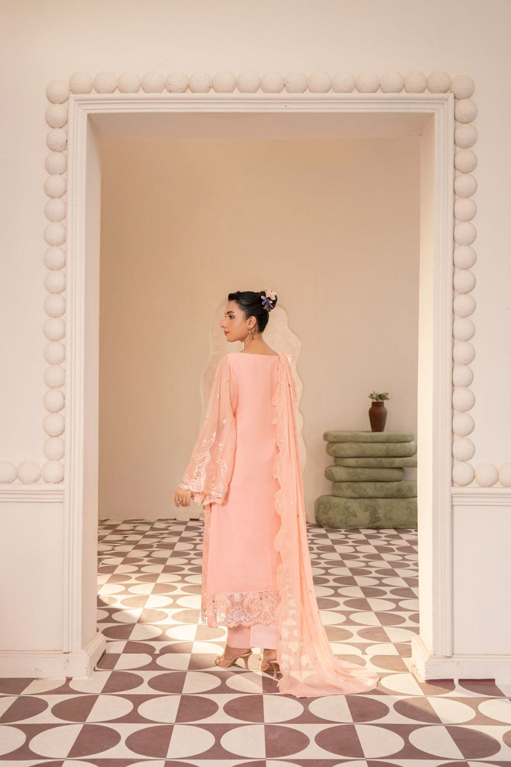 Anaya Noor by Zebtan Vol. 4 – AN 04 | Embroidered Weightless Chiffon 3-Piece Suit