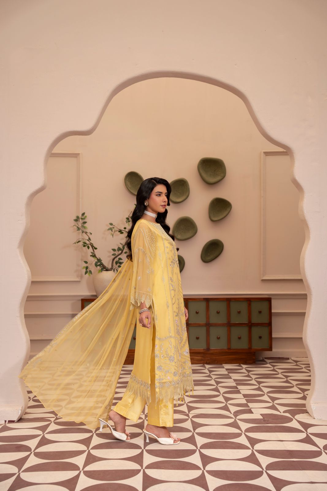 Anaya Noor by Zebtan Vol. 4 – AN 05 | Embroidered Weightless Chiffon 3-Piece Suit