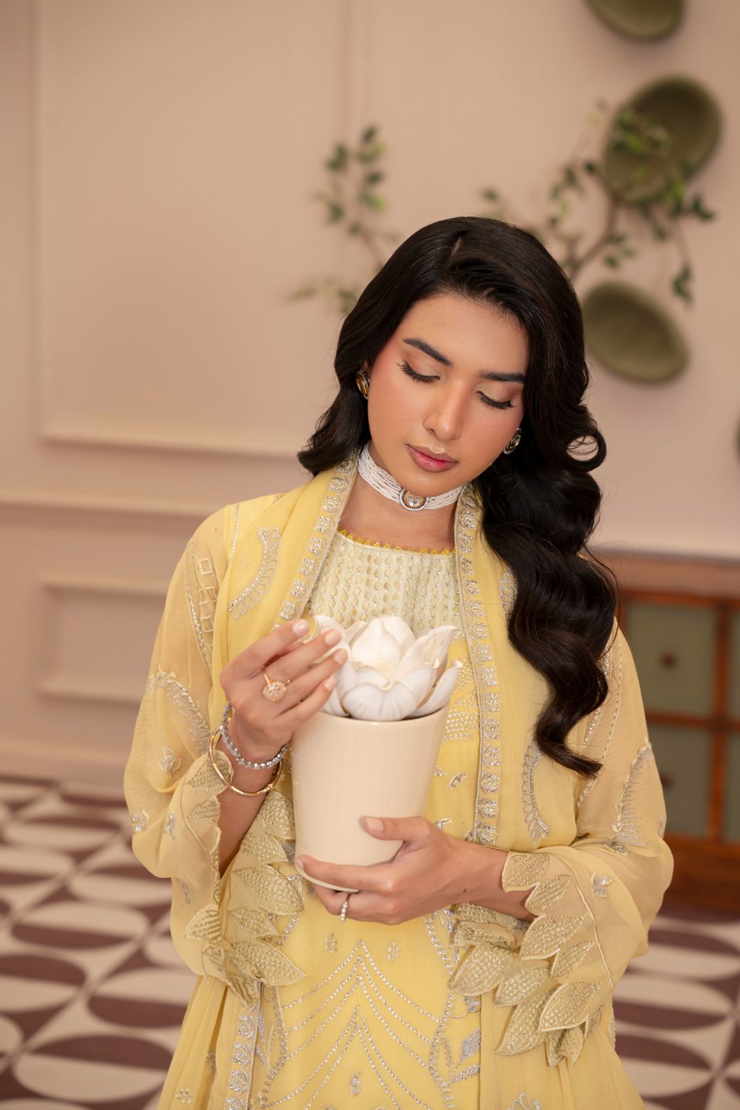 Anaya Noor by Zebtan Vol. 4 – AN 05 | Embroidered Weightless Chiffon 3-Piece Suit