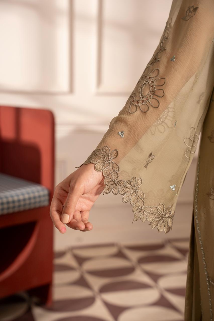 Anaya Noor by Zebtan Vol. 4 – AN 06 | Embroidered Weightless Chiffon 3-Piece Suit