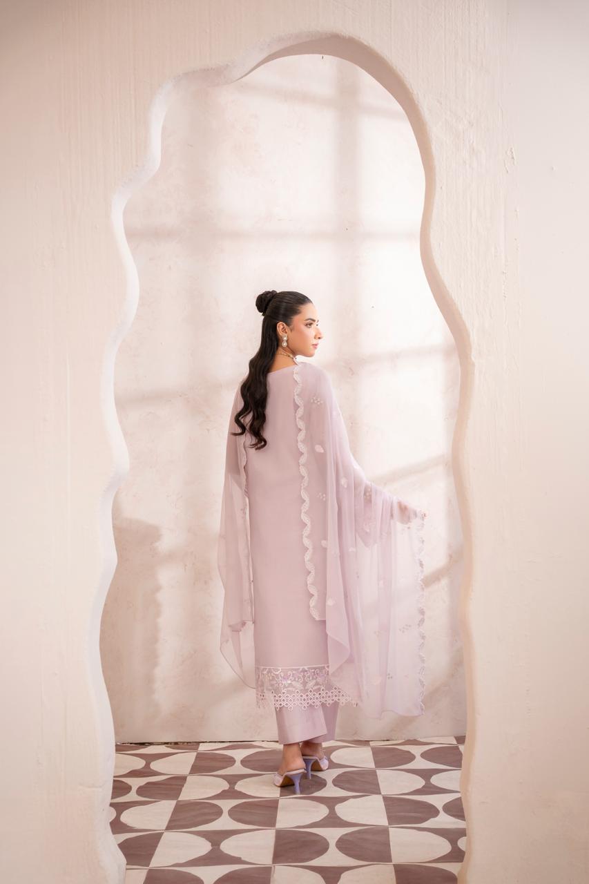 Anaya Noor by Zebtan Vol. 4 – AN 09 | Embroidered Weightless Chiffon 3-Piece Suit